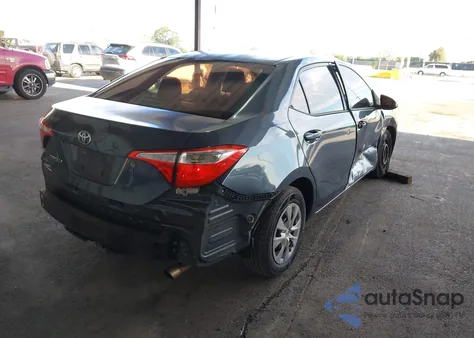 2014 Toyota Corolla L из США, поврежденный, VIN 2T1BURHE9EC035649